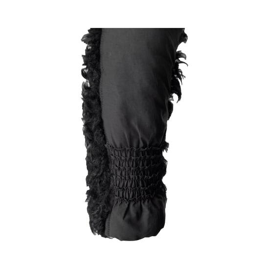 Moschino billig och elegant fårkappa med päls - 10-talet - Image 4
