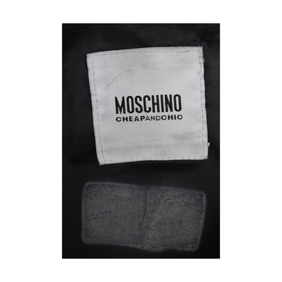 Moschino billig och elegant fårkappa med päls - 10-talet - Image 5