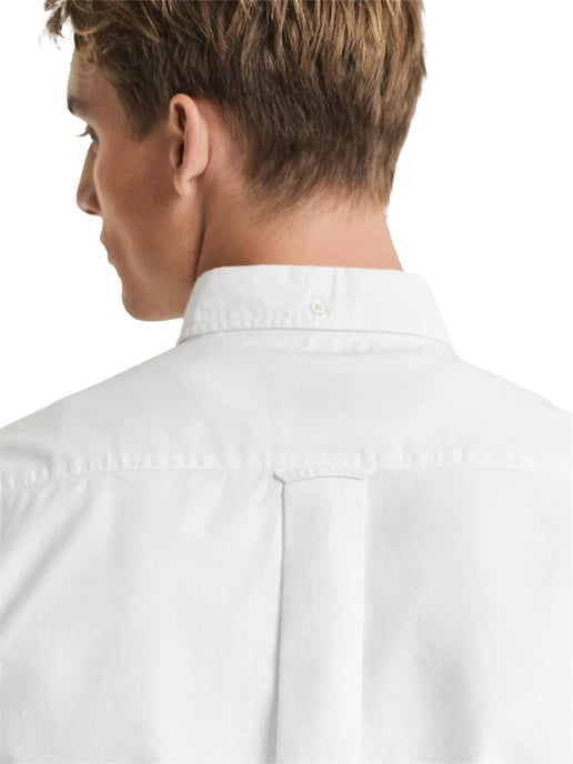 Gant | Mens Regular Short Sleeve Oxford Shirt - Image 5