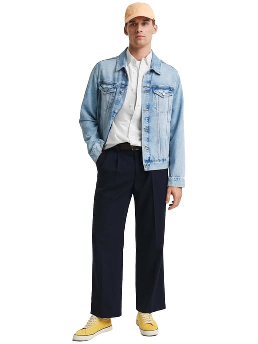 Gant | Mens Regular Short Sleeve Oxford Shirt - Image 6