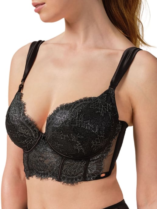 VIP Intrigue Padded Longline Bra - Image 3