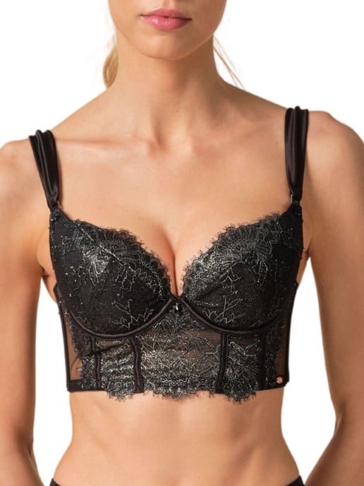 VIP Intrigue Padded Longline Bra - Image 4