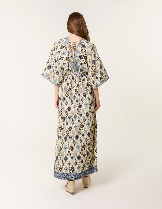 Embellished Kimono Dress - Image 4