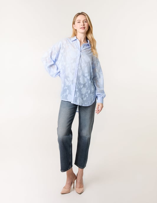 Sheer Devore Shirt - Image 2