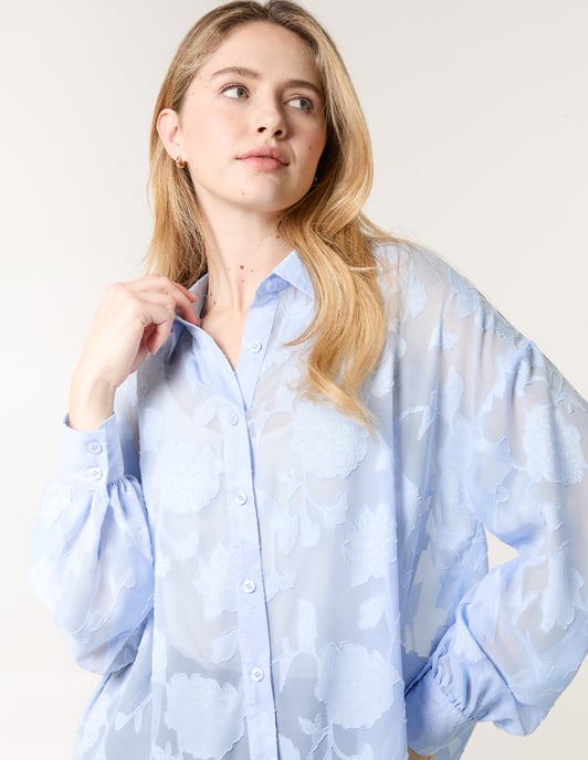 Sheer Devore Shirt - Image 3