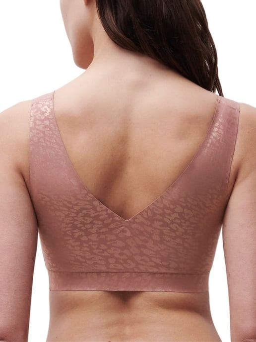 SoftStretch V-Neck Jersey Crop Top - Image 2
