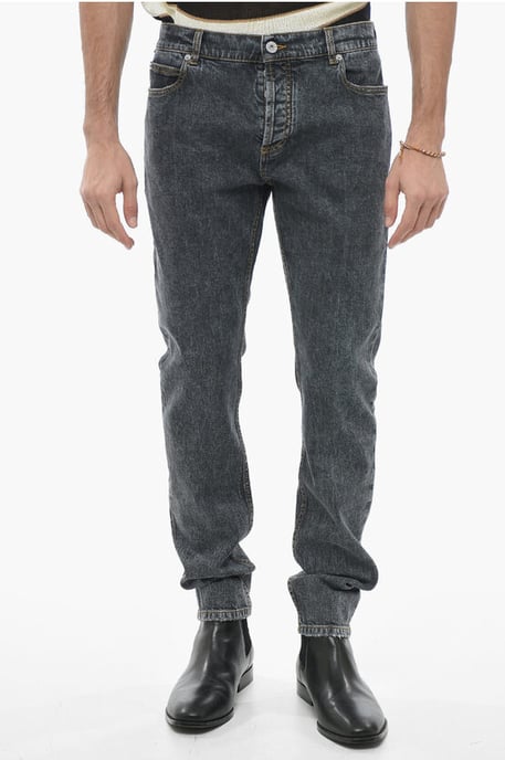 Slim Fit Jeans 15 cm in Gray - Image 1