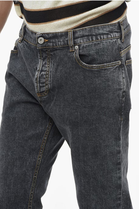 Slim Fit Jeans 15 cm in Gray - Image 3