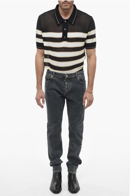 Slim Fit Jeans 15 cm in Gray - Image 4