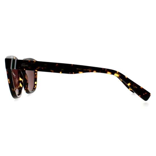 Lacoste Oval Womens Dark Havana Brown L6015S - Image 3
