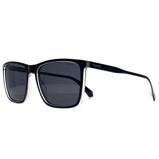 Polaroid Rectangle Mens Blue Crystal Blue Polarized PLD 4180/S - Image 2