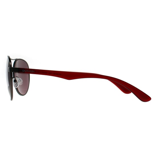 Calvin Klein Aviator Unisex Matte Gunmetal Grey CK19313S - Image 3