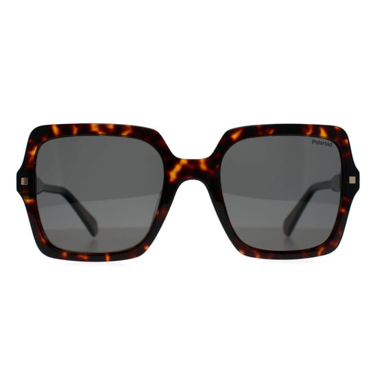 Polaroid Square Womens Havana Grey Polarized PLD 4165/S/X - Image 1