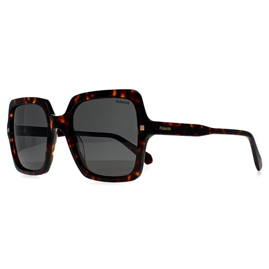 Polaroid Square Womens Havana Grey Polarized PLD 4165/S/X - Image 2