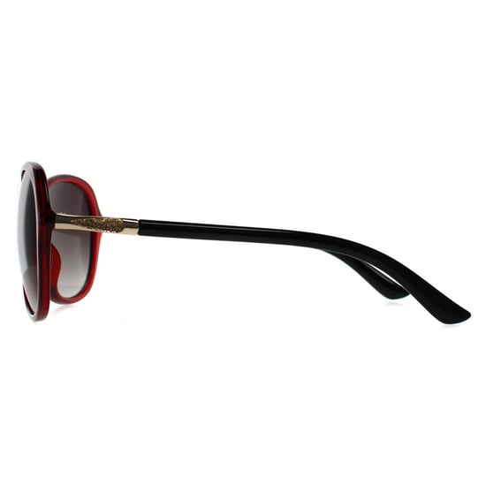 Seksy Oval Womens Transparent Burgundy Smoke Gradient N2809 - Image 3