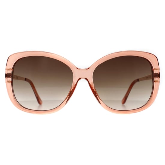 Calvin Klein CK22548S 674 stofroze bruin gradiënt zonnebril - Image 1