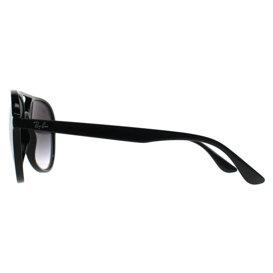 Ray-Ban Aviator Unisex Polished Black Grey Gradient RB4376 - Image 3