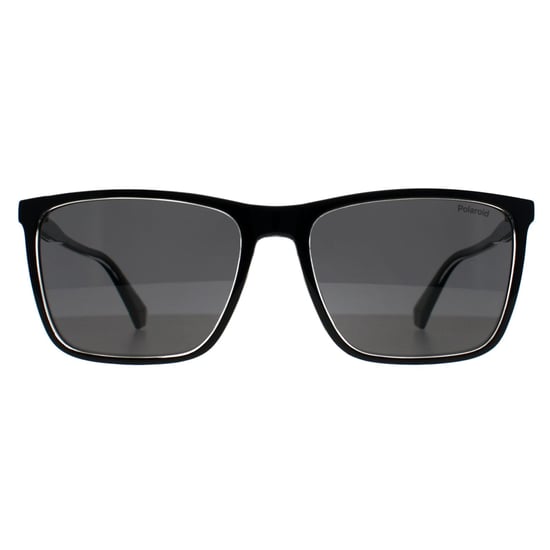 Polaroid Rectangle Mens Beige Grey Polarized PLD 4180/S - Image 1