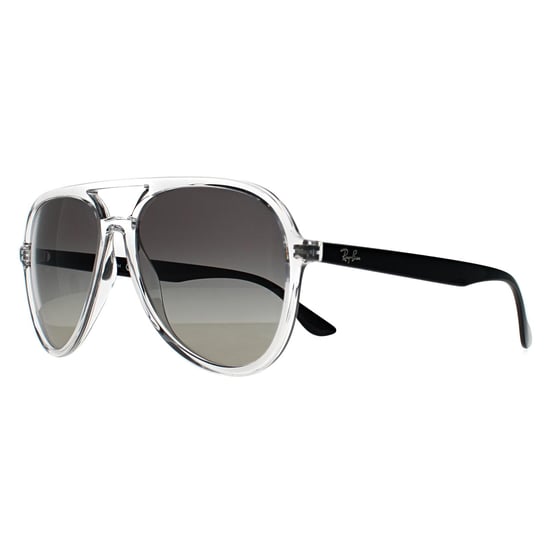 Ray-Ban RB4376 647711 gepolijst transparant grijs gradiÃ«nt zonnebril - Image 2