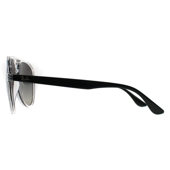 Ray-Ban RB4376 647711 gepolijst transparant grijs gradiÃ«nt zonnebril - Image 3