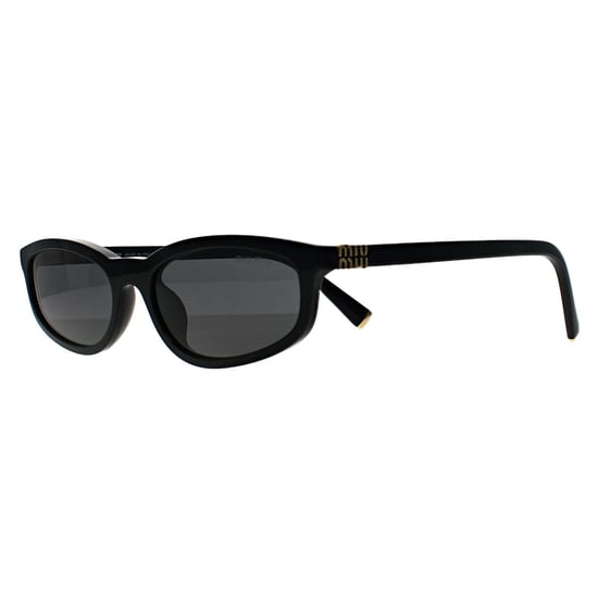 Miu Miu MUA06S 16K08Z zwarte donkergrijze zonnebril - Image 2