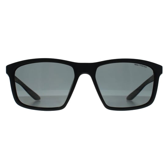 Nike Rectangle Unisex Matte Black Dark Grey Polarized Valiant P FJ2001 - Image 1