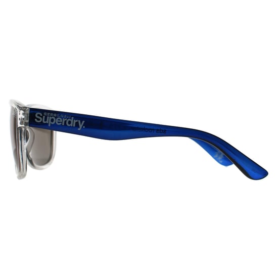 Superdry Square Mens Gloss Clear Crystal and Blue Crystal Blue Mirror Rockstar - Image 3