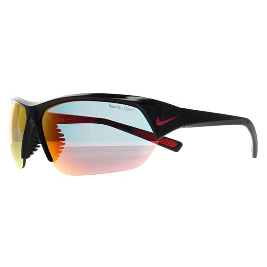 Nike Skylon Ace FQ4684 010 zwart rood gespiegelde zonnebril - Image 2