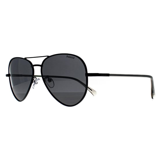 Polaroid Aviator Unisex Black Grey Polarized PLD 4186/G/S/X - Image 2