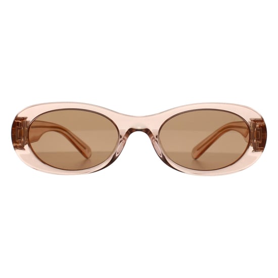 Miu Miu Oval Womens Noisette Transparent Pink Brown MU06ZS - Image 1