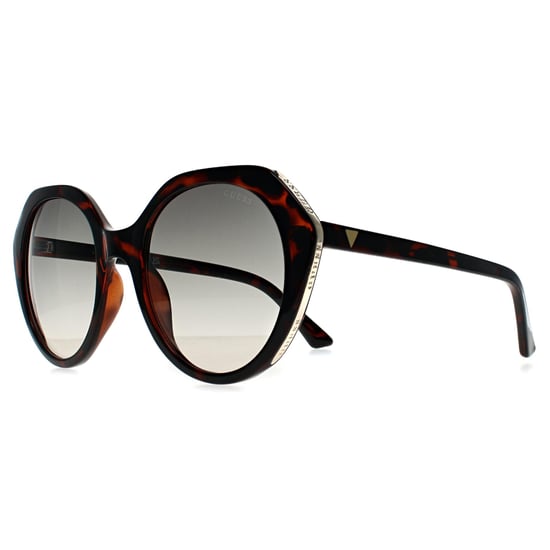 Guess Oval Womens Dark Havana Grey Gradient GF6201 - Image 2