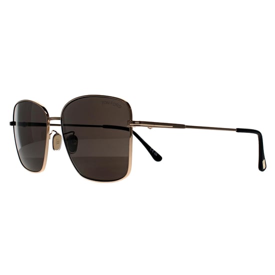 Tom Ford FT0953-D 28A glanzend rosÃ©goud rookgrijs zonnebril - Image 2