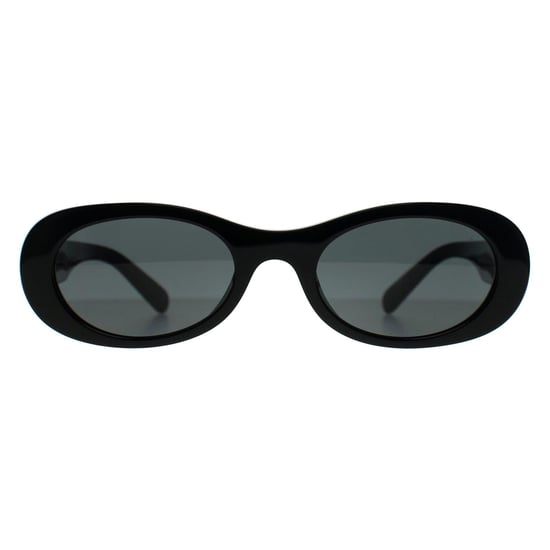 Miu Miu Oval Womens Black Dark Grey MU06ZS - Image 1