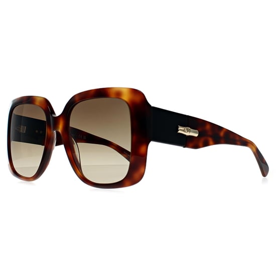 Longchamp Square Womens Havana Brown Gradient LO713S - Image 2
