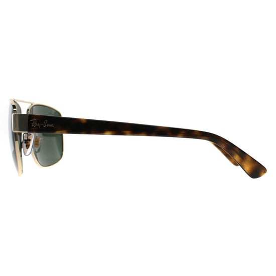 Ray-Ban RB3663 001/31 gepolijst arista goud g-15 groen zonnebril - Image 3