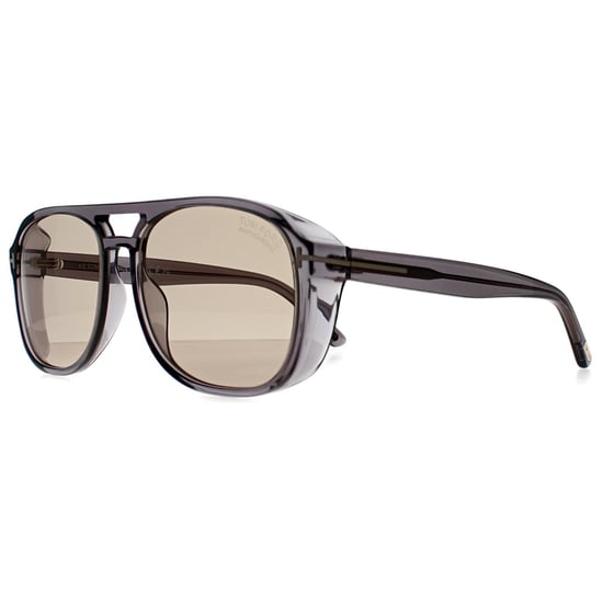 Tom Ford Rosco FT1022 20E grijs kristal licht naar donkerbruin fotochromische zonnebril - Image 2