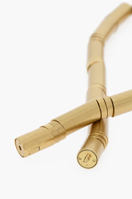 Metal Elasticated Belt in Gold - Image 3