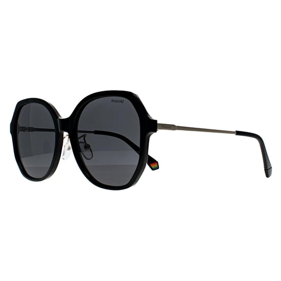 Polaroid Butterfly Womens Black Grey Polarized PLD 6177/G/S - Image 2