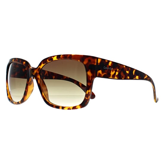 Calvin Klein CK22549S 240 glanzende zonnebril havana bruin met kleurverloop - Image 2