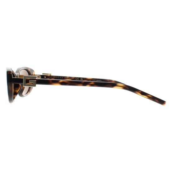 Gucci GG1680S 004 havana bruine zonnebril - Image 3