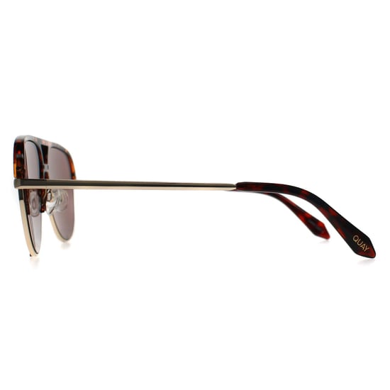 Quay Aviator Womens Tortoise Brown High Key Mini Remixed - Image 3