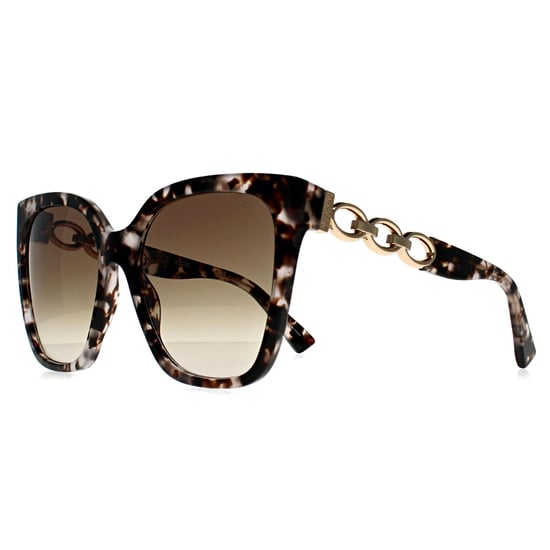 Moschino Square Womens Pink Havana Brown Gradient MOS098/S - Image 2