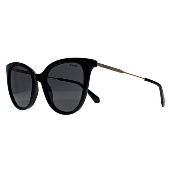 Polaroid Cat Eye Womens Black Grey Polarized PLD 4184/S/X - Image 2