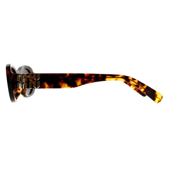 Miu Miu Oval Womens Havana Dark Brown MU06ZS - Image 3