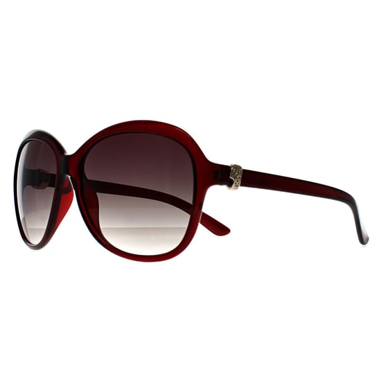 Seksy Oval Womens Transparent Burgundy Smoke Gradient N2812 - Image 2