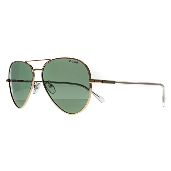 Polaroid Aviator Unisex Gold Green Polarized PLD 4186/G/S/X - Image 2