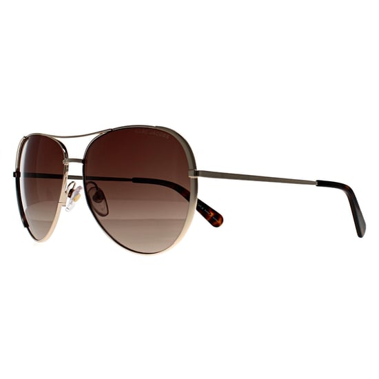 Marc Jacobs Aviator Womens Gold Havana Brown Gradient MARC 686/S - Image 2