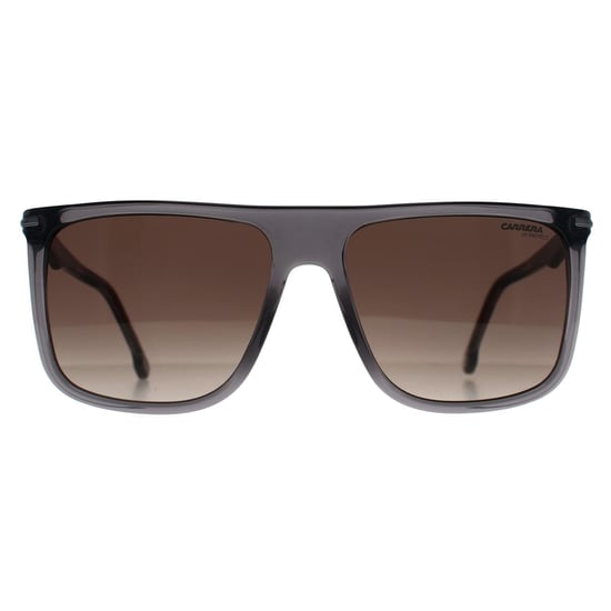Carrera Rectangle Mens Crystal Grey Brown Gradient 278/S - Image 1
