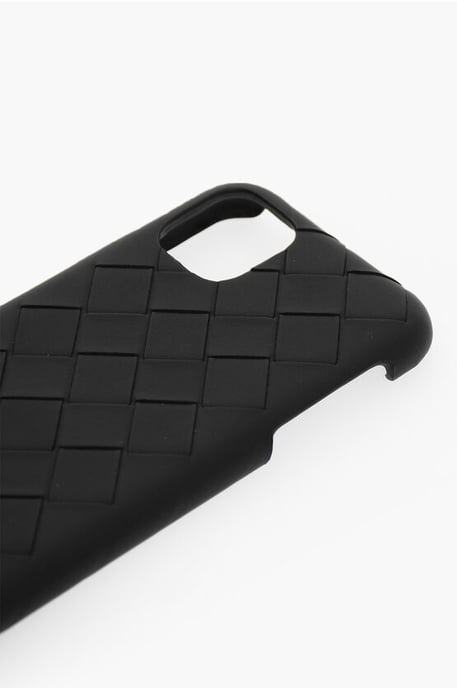 Intreccio Leather Iphone 11 Case in Black - Image 2