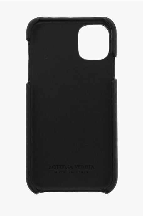 Intreccio Leather Iphone 11 Case in Black - Image 3